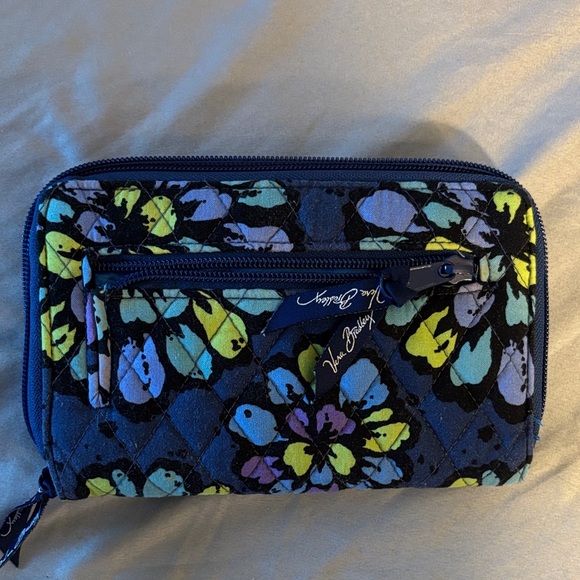 Vera Bradley Indigo Pop Wallet - Picture 2 of 5